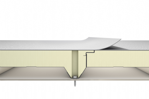 5 Ribs Membrane Roof Panel-Double Sheet